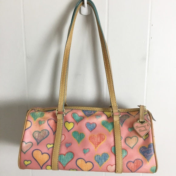 Dooney & Bourke Bags Vintage Y2k Dooney And Bourke Pink Hearts